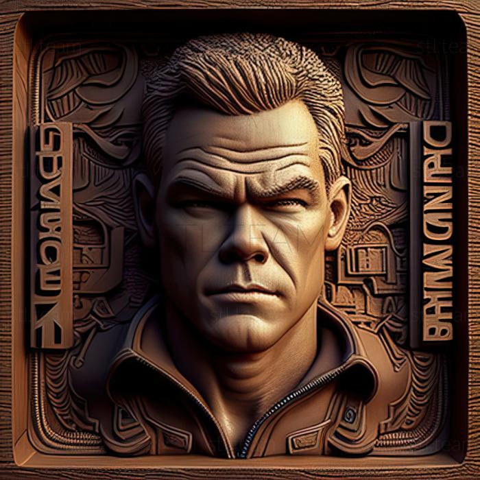 3D model Jason Bourne (STL)
